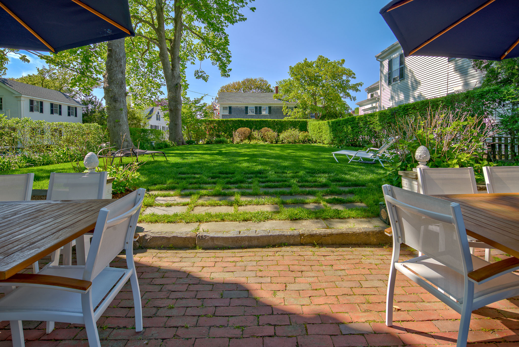 Patio and Lawn