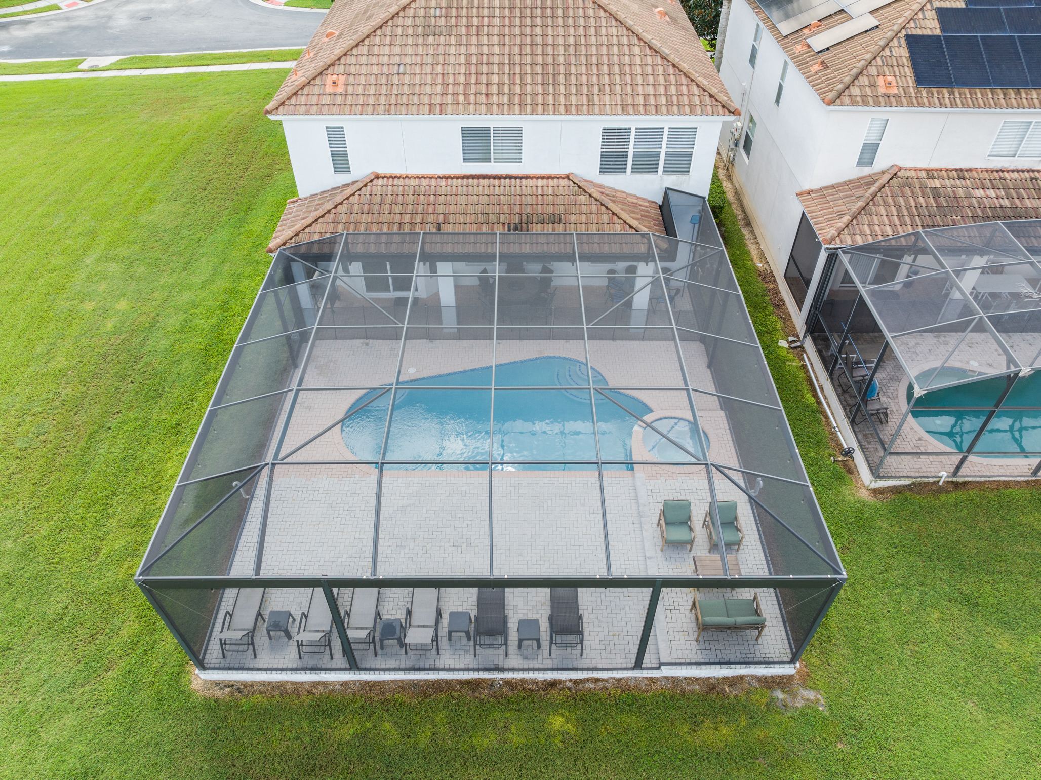 Huge pool deck extension