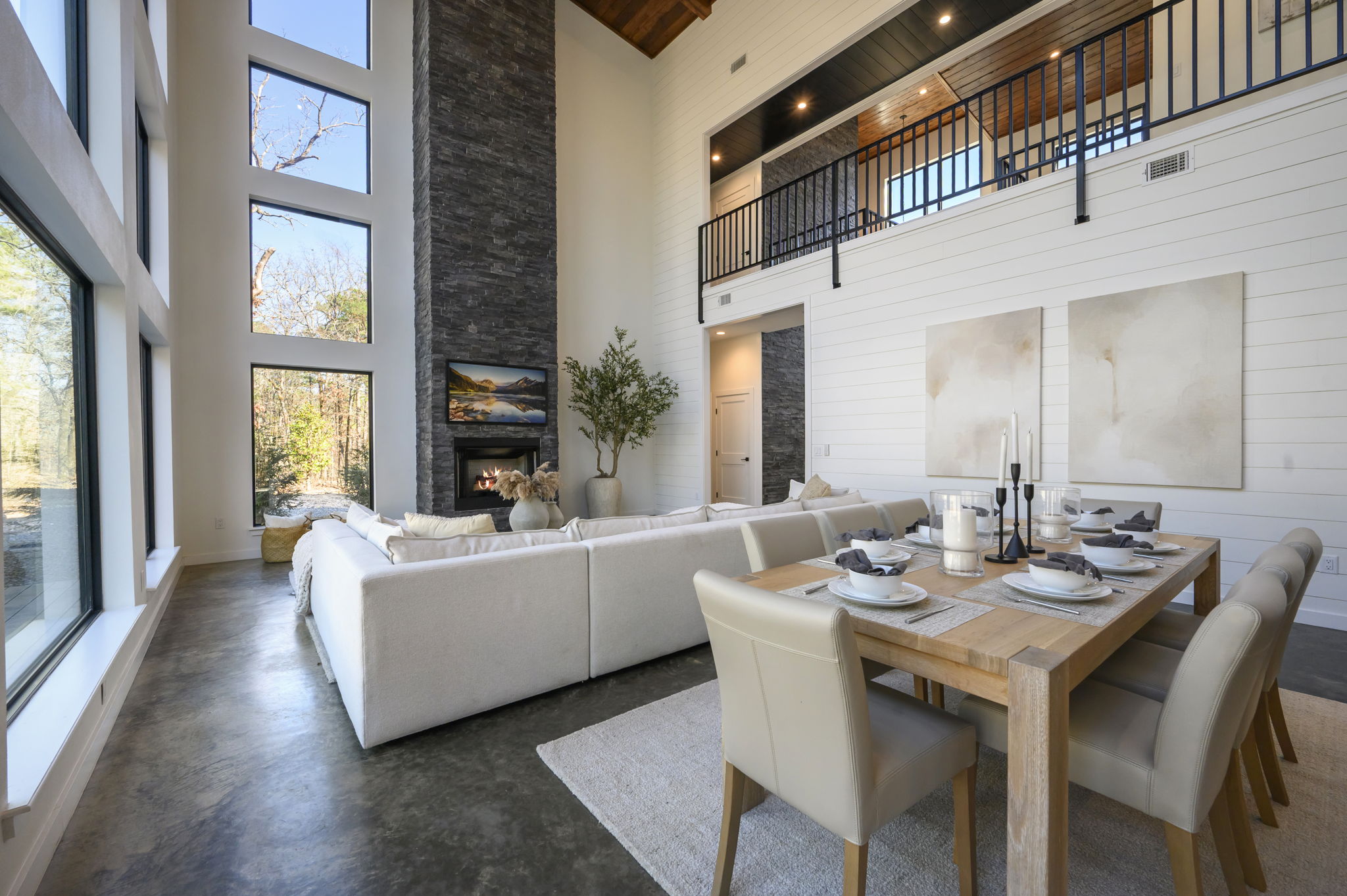Formal dining space