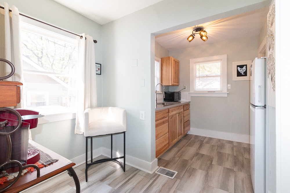 The perfect space to brew your morning coffee or whip up a delicious meal.