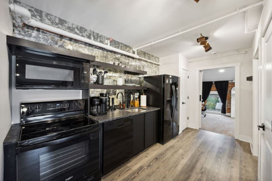 Bourbon Suite Kitchen Area