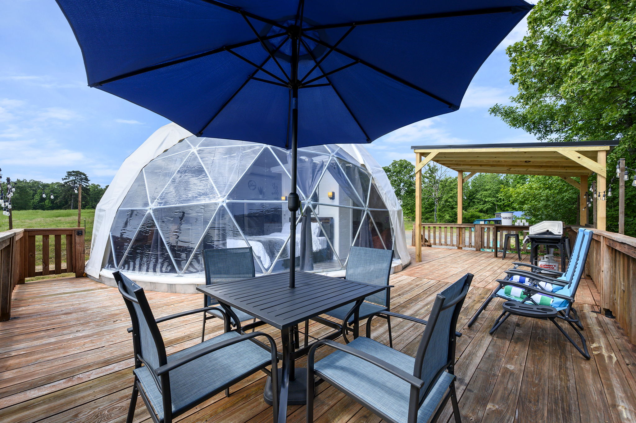 Patio Table with Umbrella