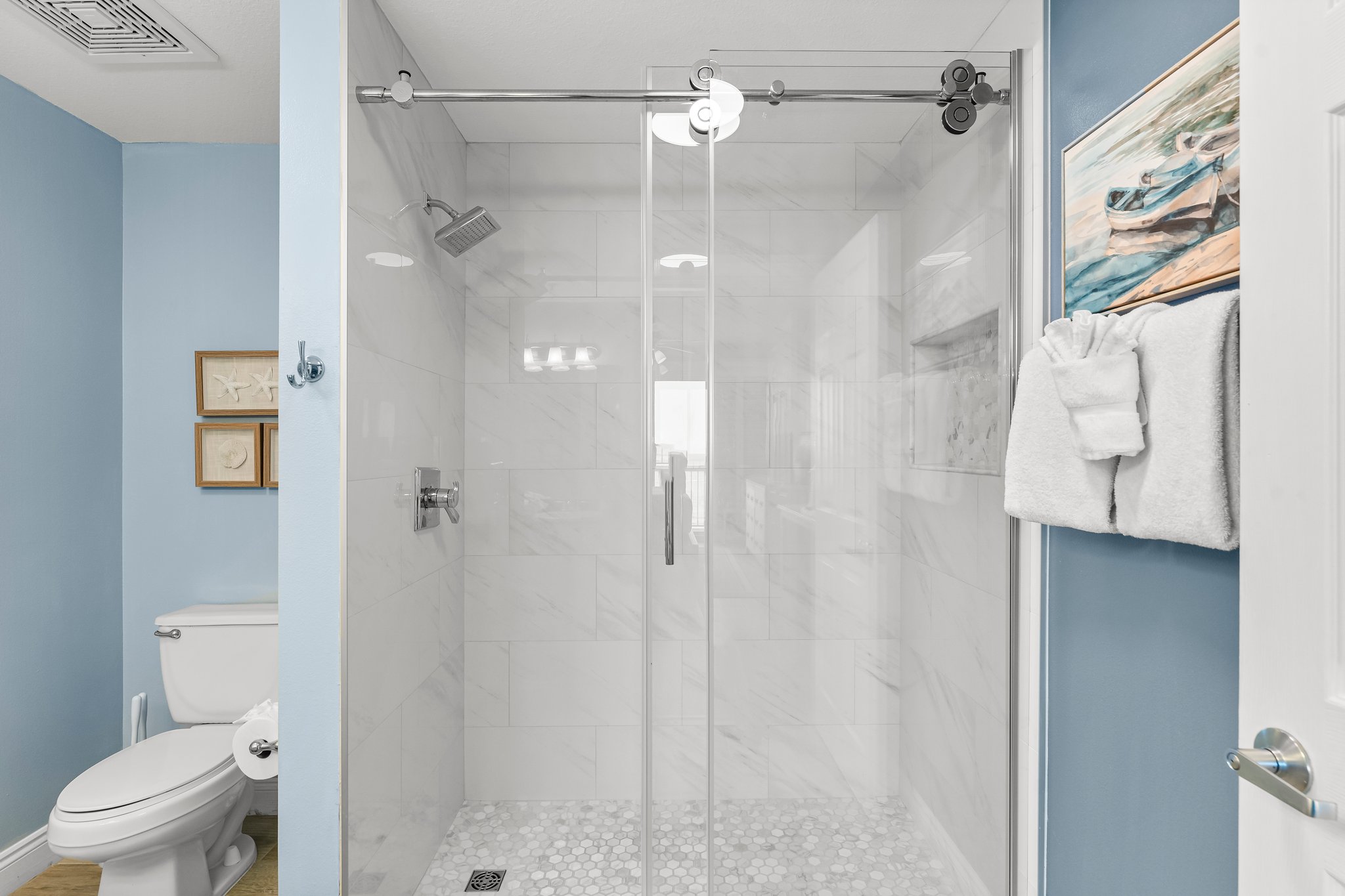 New Stand up shower