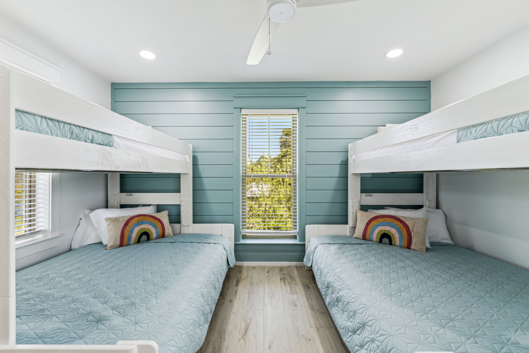 Third Floor-Bedroom 5-Double bunkbed room-twin XLs over queens