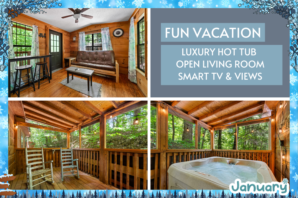 Unwind with your favorite shows after hot tub dips and mountain hikes.