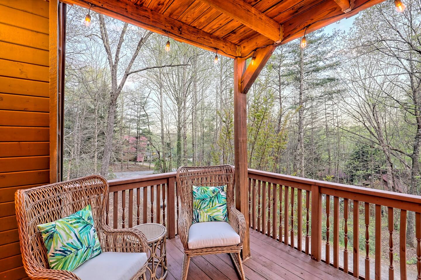 View from the 2nd floor deck