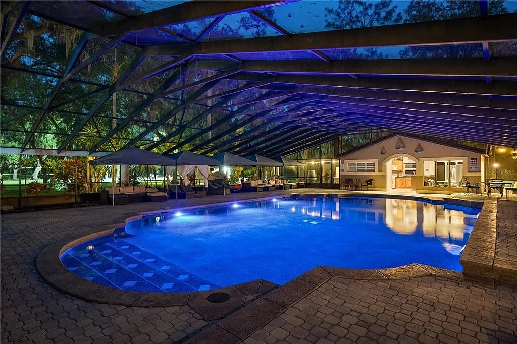 Take a refreshing dip or enjoy an evening swim under the lights.