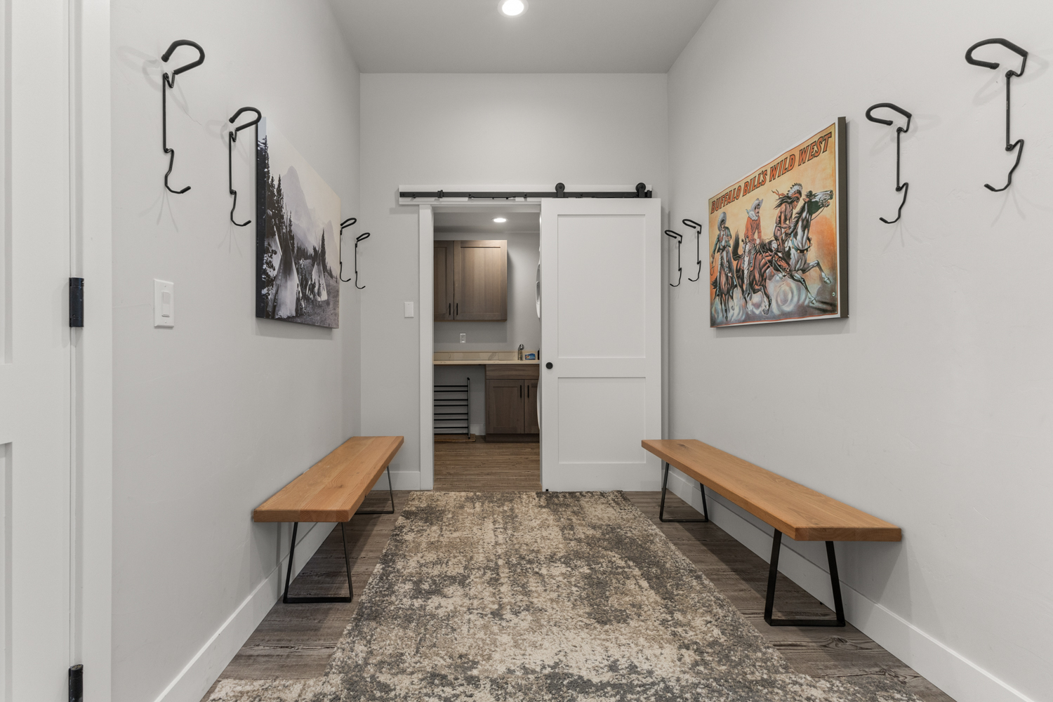 Lower Level - Mudroom with Laundry Access