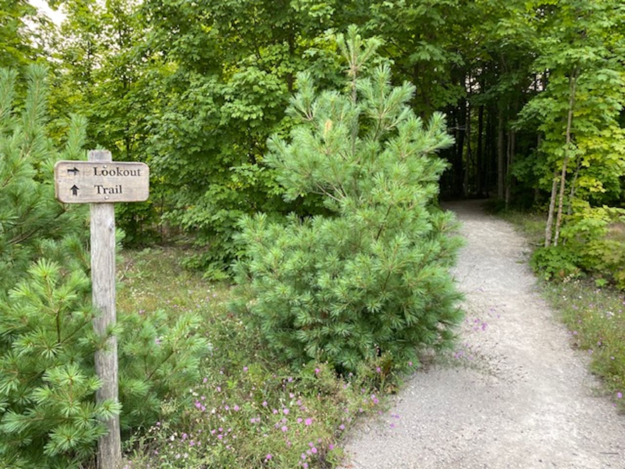 The trail head for the Kettles Trail is around the corner, you can also connect to the trail by walking straight out the back door.