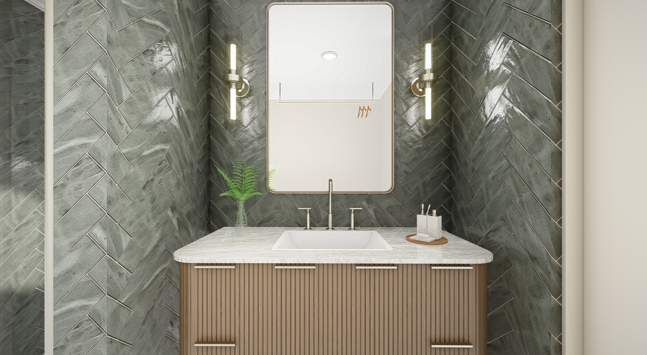 Designer Rendering of Remodel: Completion Date is 9/1/2025