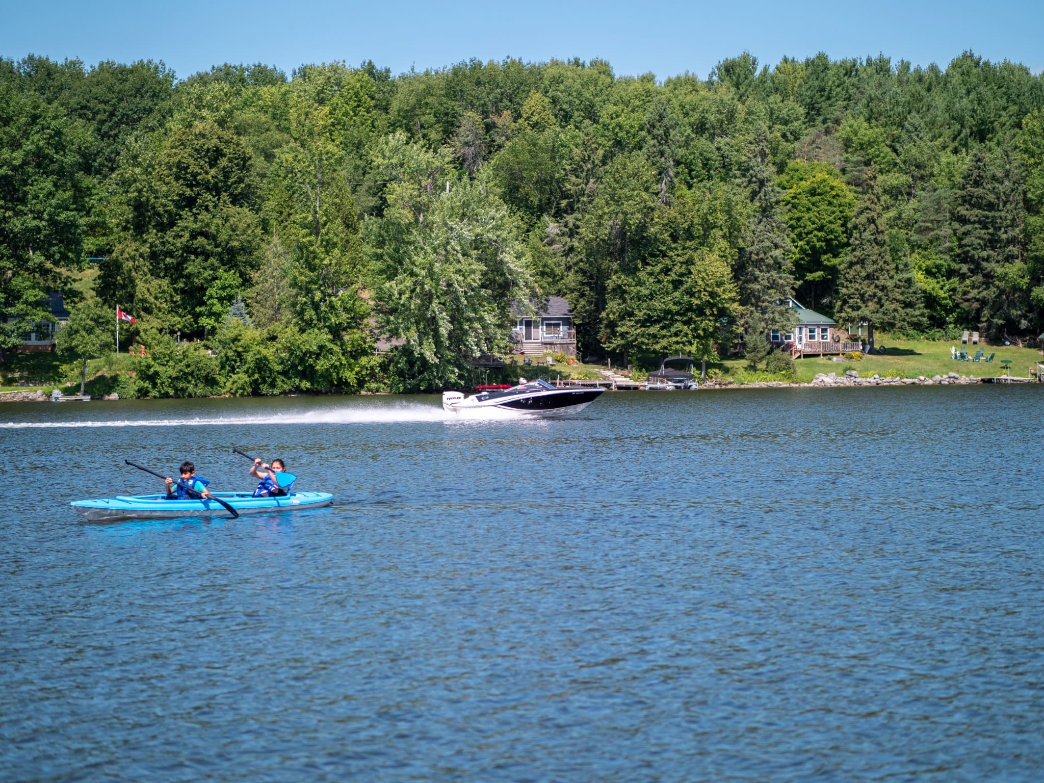 Kayaking at Paradise Escape