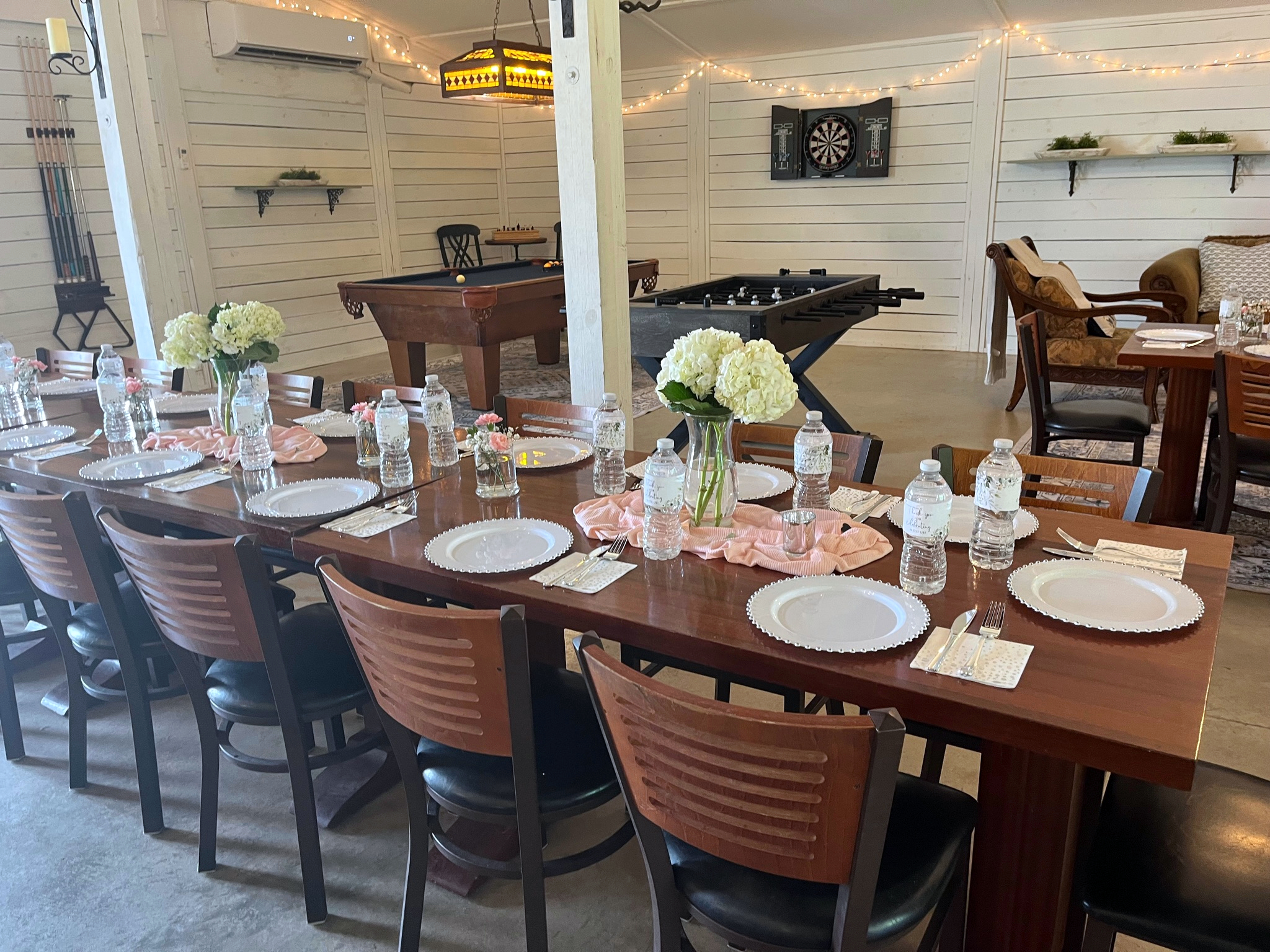 Game Barn - ready to feed the crew