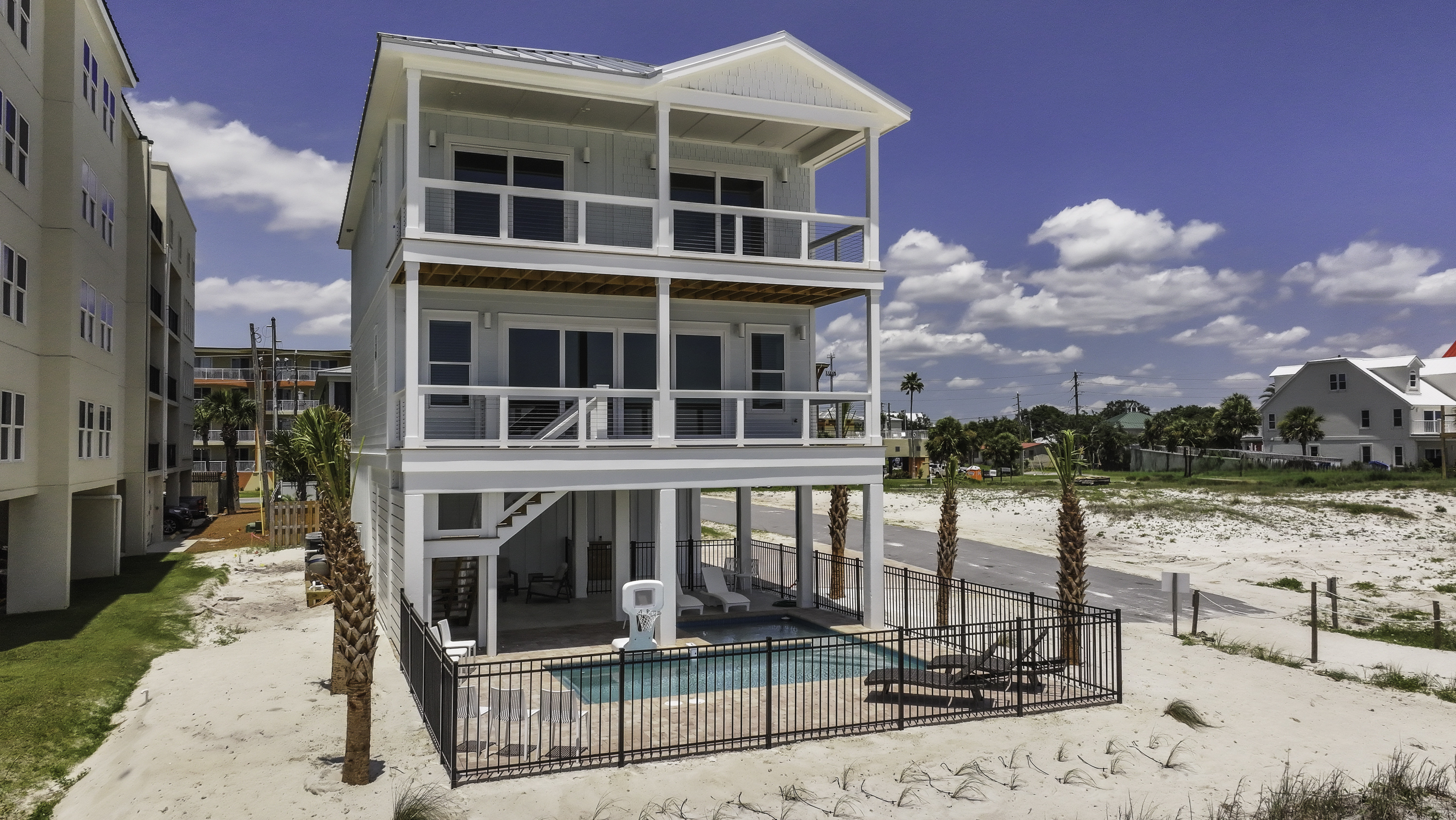 Welcome to The Reef 23!  This newly built gulf front home features a pool, decks, easy access to the beach, an interior elevator, and some of the most incredible sunset views!