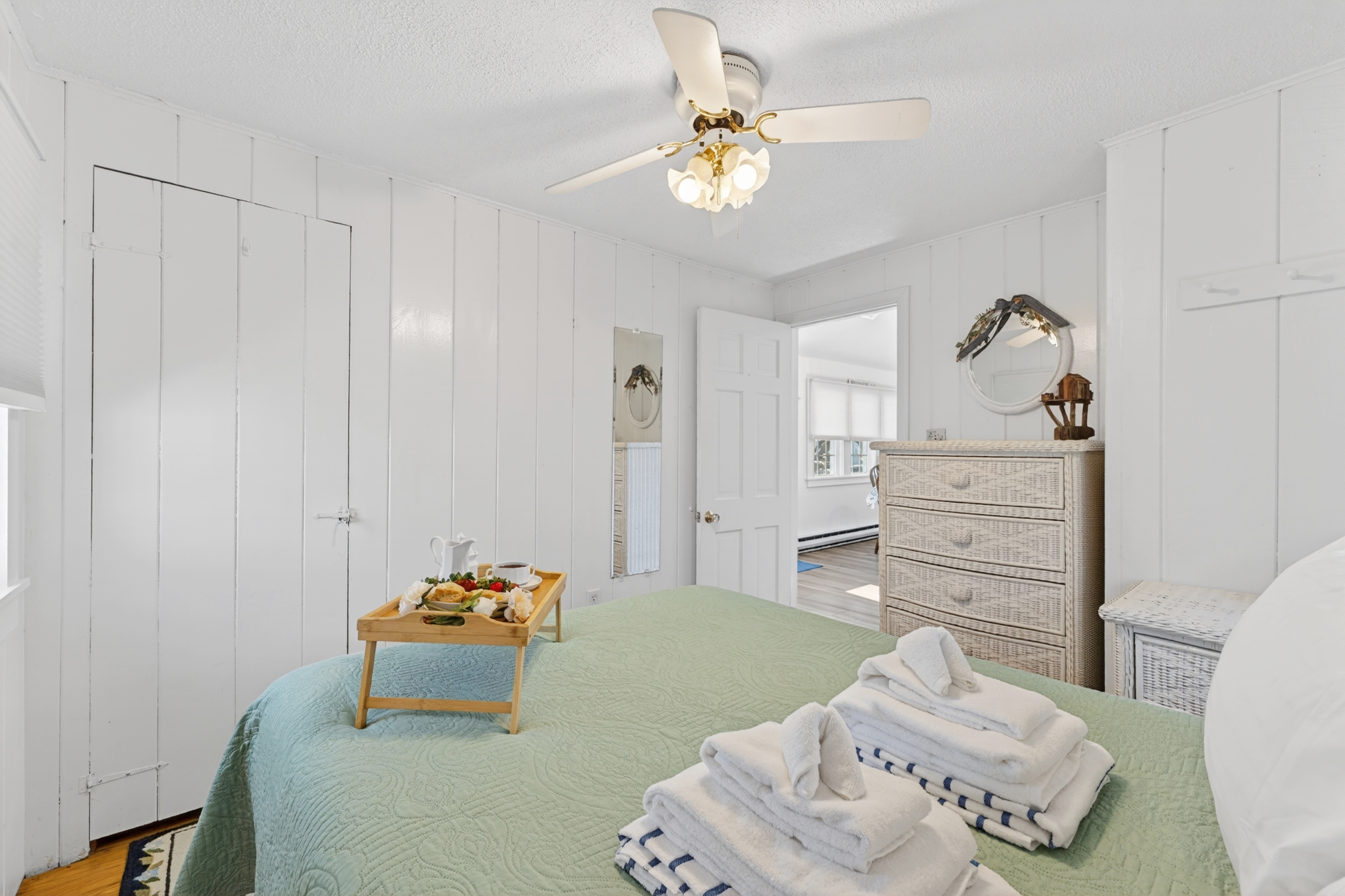 A restful master bedroom designed for everyday relaxation and privacy.