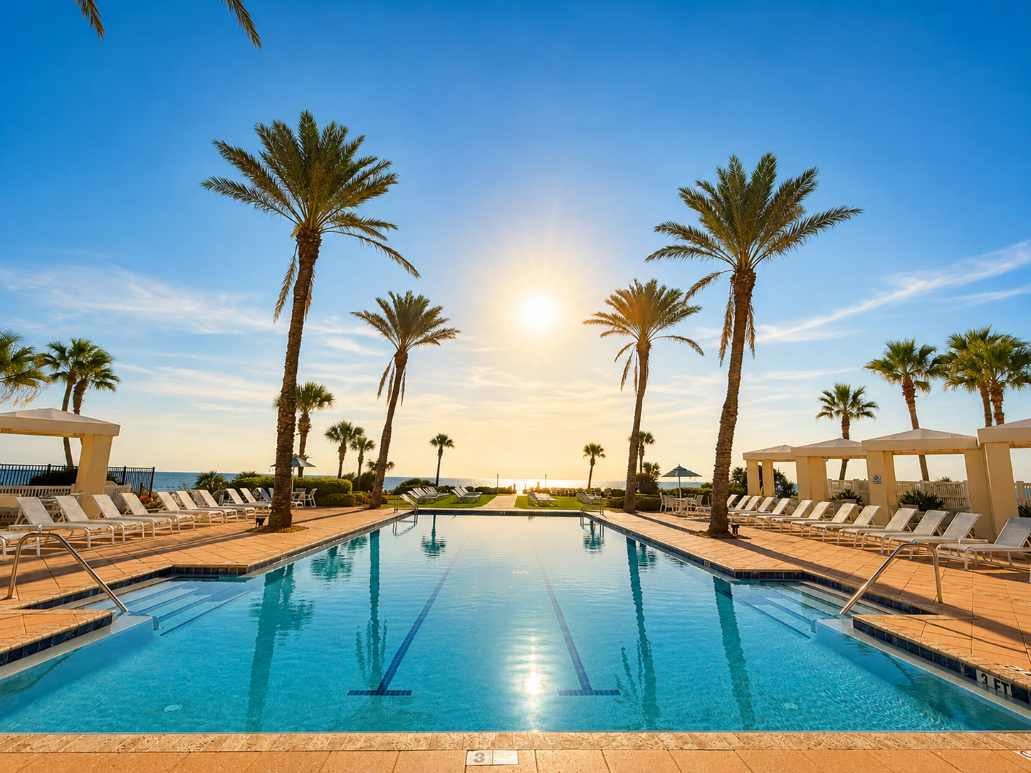 Just a short stroll away, the oceanfront resort pool sparkles beneath the palms. Spend golden afternoons here, floating with the kids and trading lazy poolside chatter, the sound of the surf never far off. Sun-drenched days, made for slowing down.