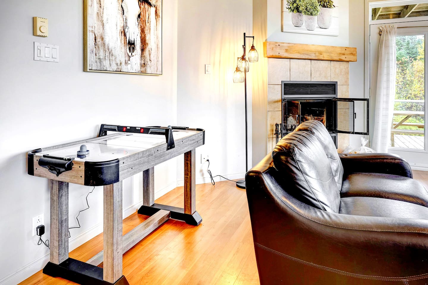 A cozy living room made for relaxing, unwinding, and feeling right at home. 