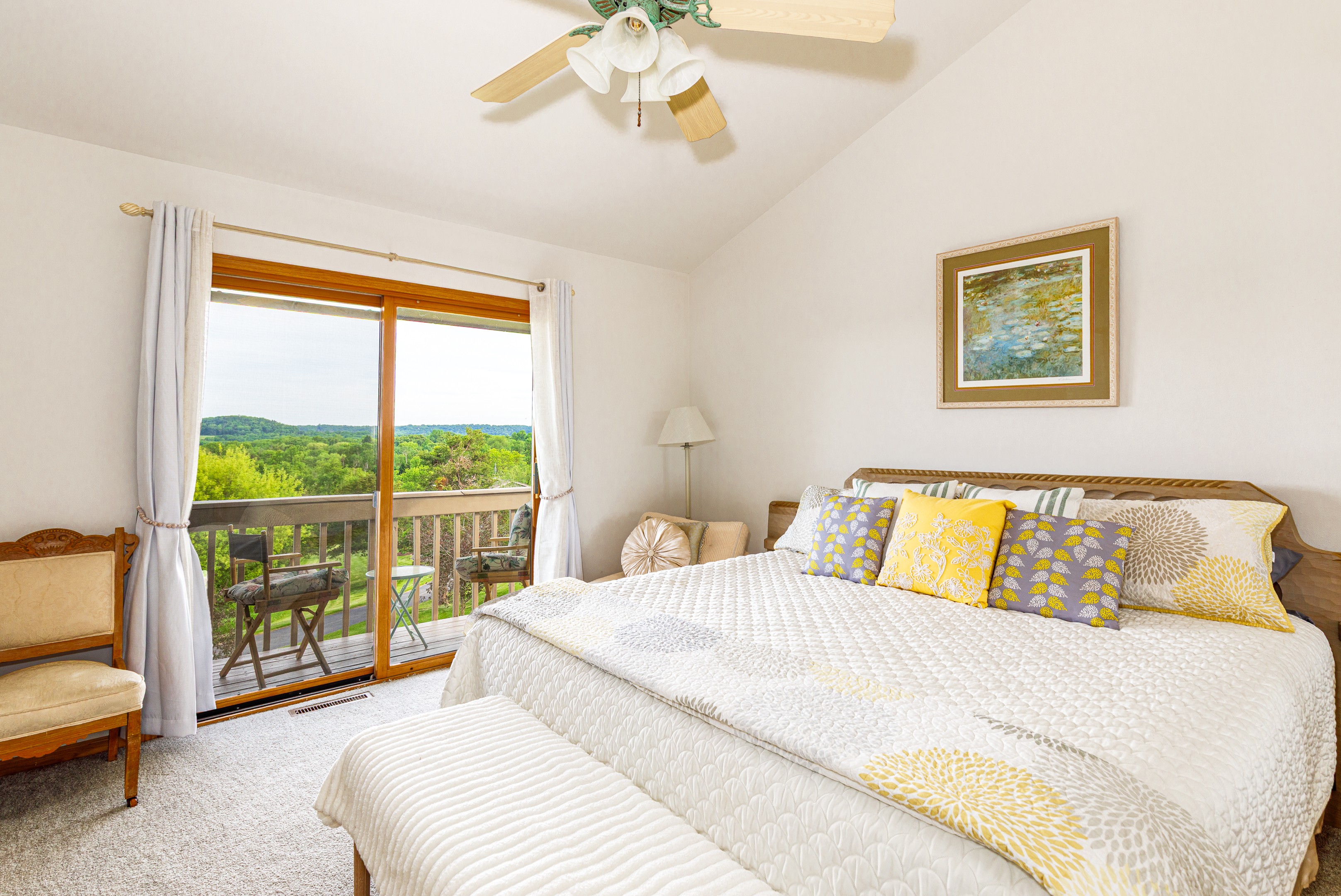 Wake up to morning view of the entire Galena Territory from the Primary Bedroom