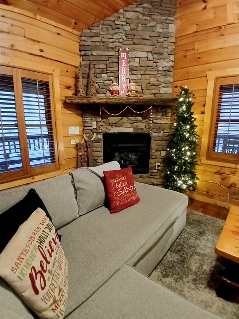Christmas touches during the holidays! 
