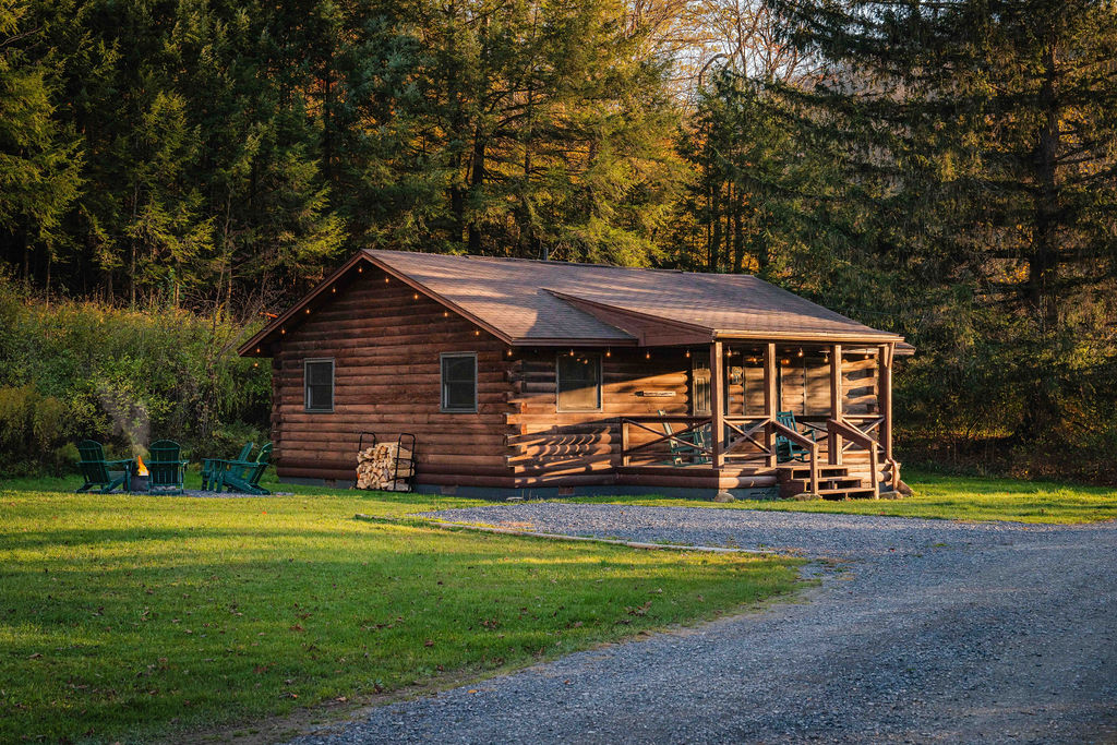 Welcome to your trailside escape—DentonGo Cabin #1, located directly inside Denton Hill State Park with direct trail access and mountain views.