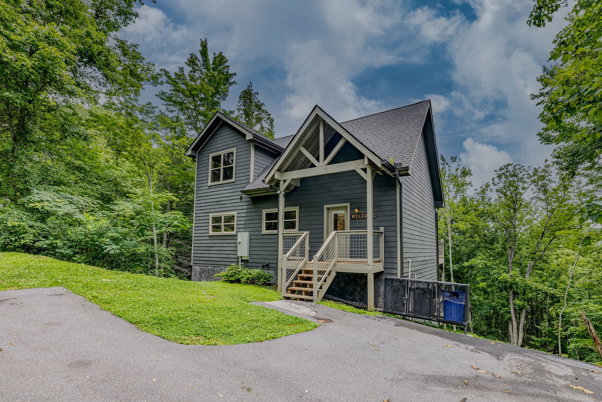 Blue Smoke Outpost is surrounded by the natural beauty of the Smoky Mountains.