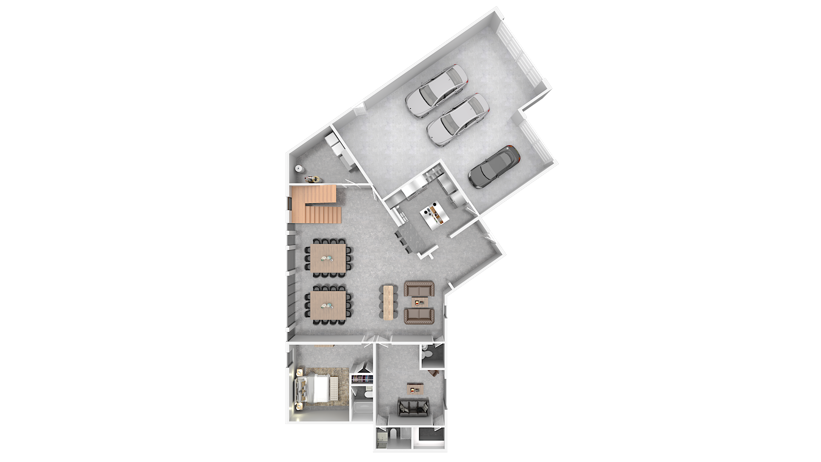 Mansion Floorplan: 1st Floor