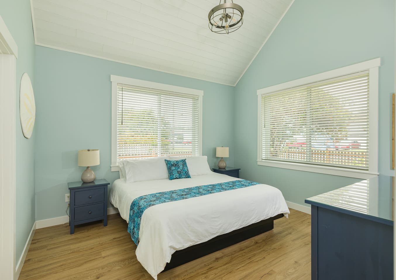 1st floor bedroom with king bed