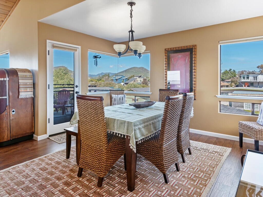 Dining area w/ views