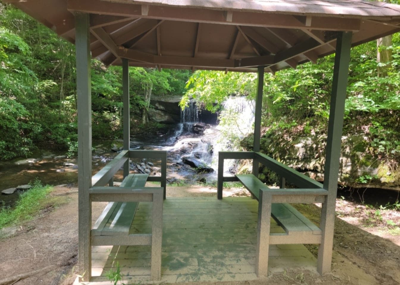 Waterfall at Riverwalk