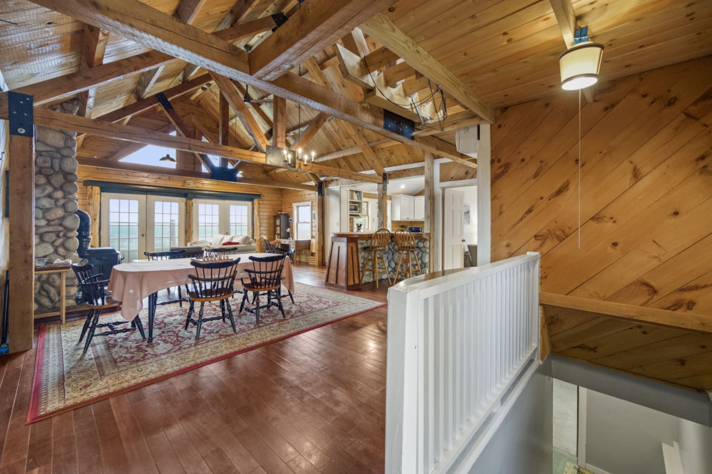 Stairs to lower level