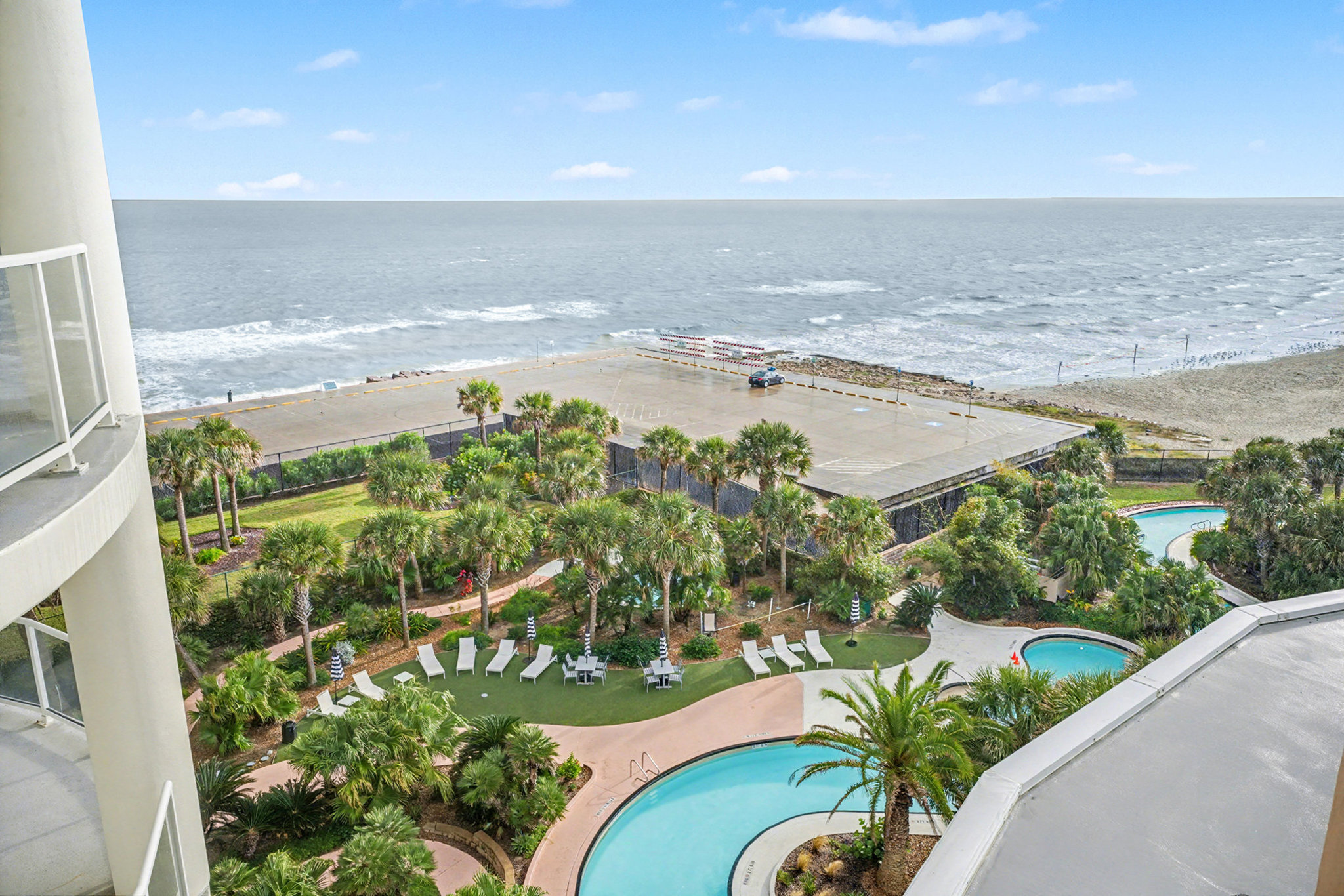 Actual view from the balcony