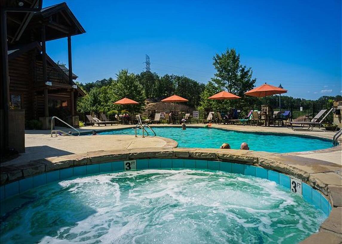 Resort Amenities - Pool and Sauna