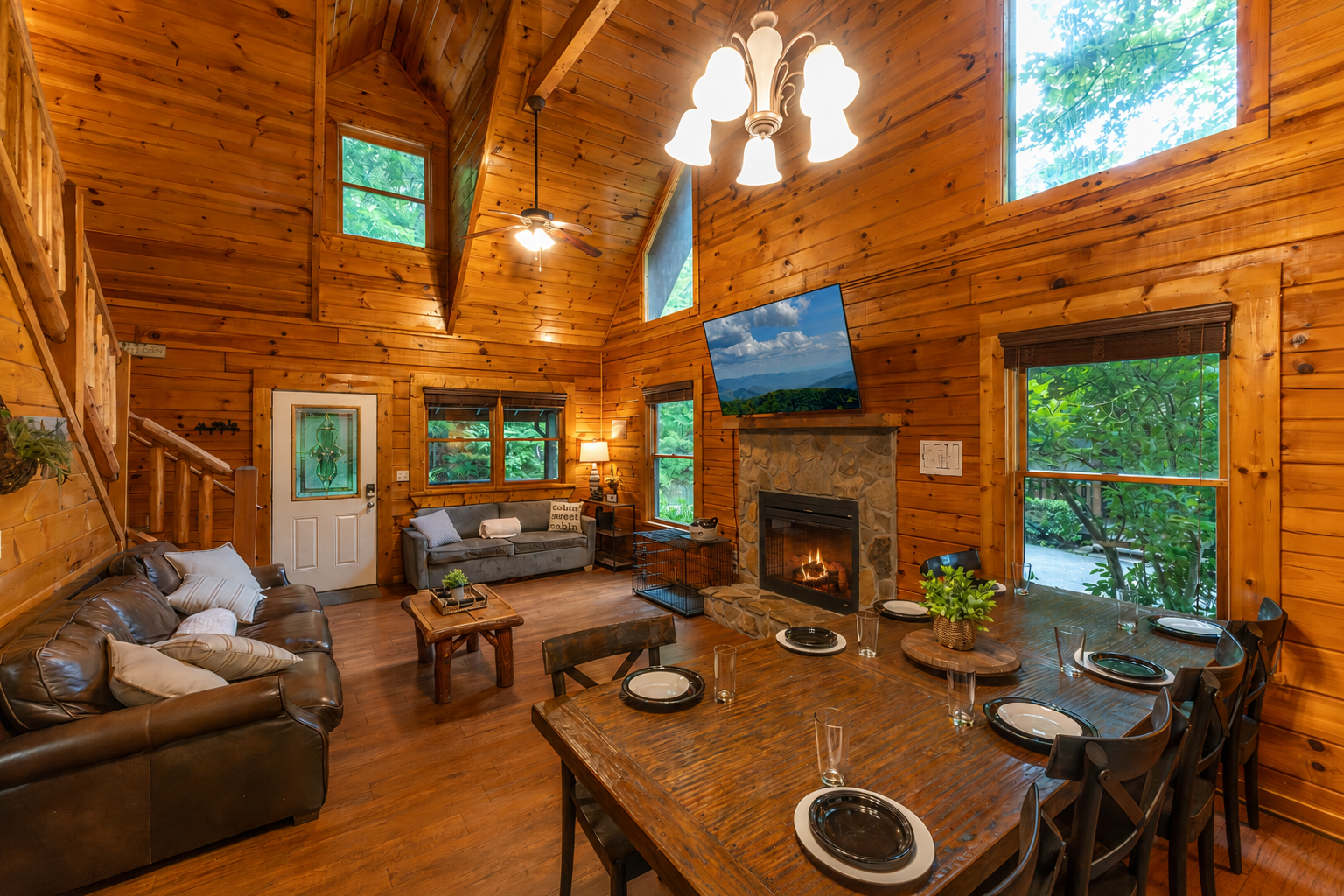 Enjoy the spacious living area filled with natural light. Gather with family and friends for lifelong memories.