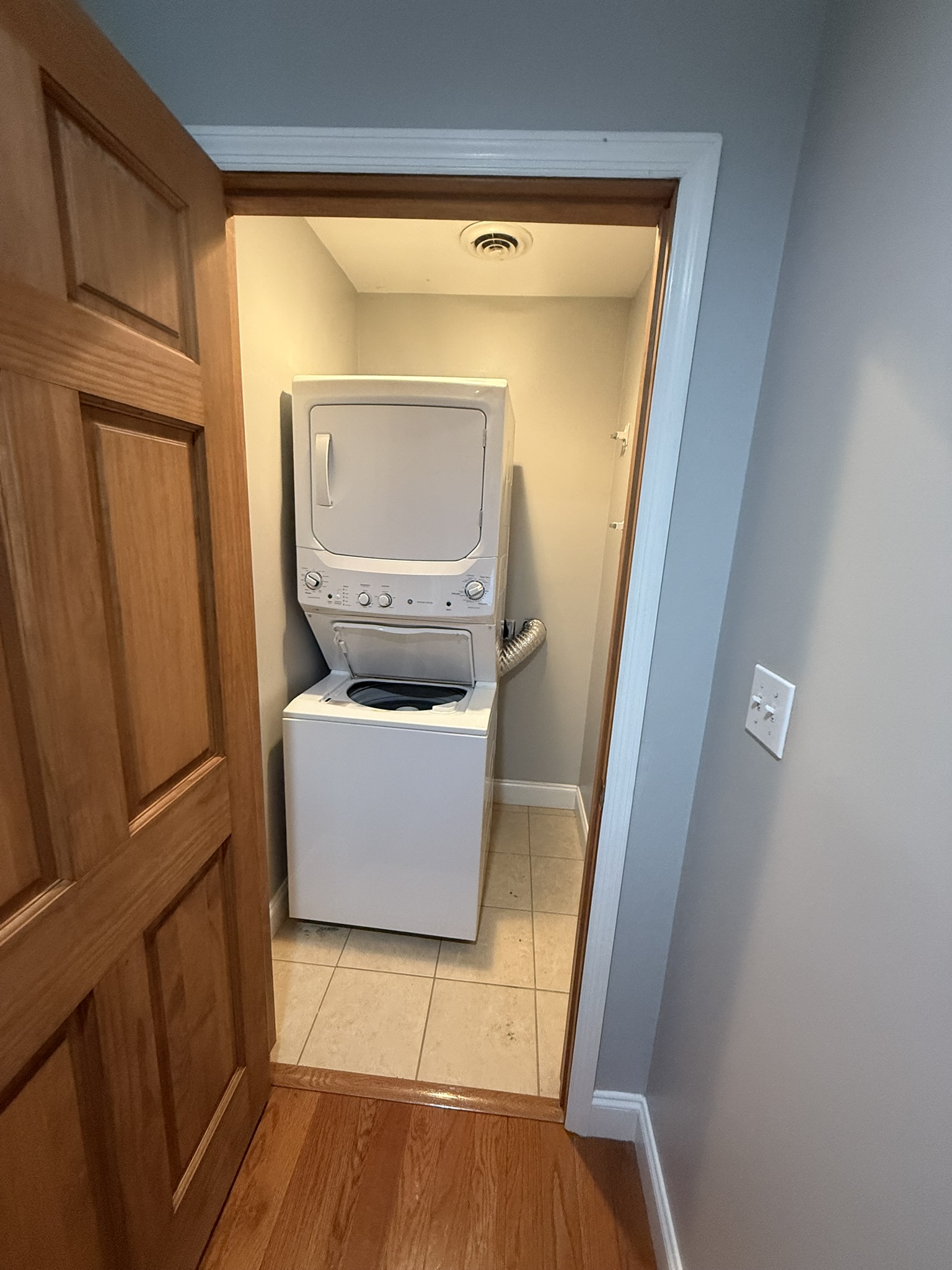 Upstairs laundry room