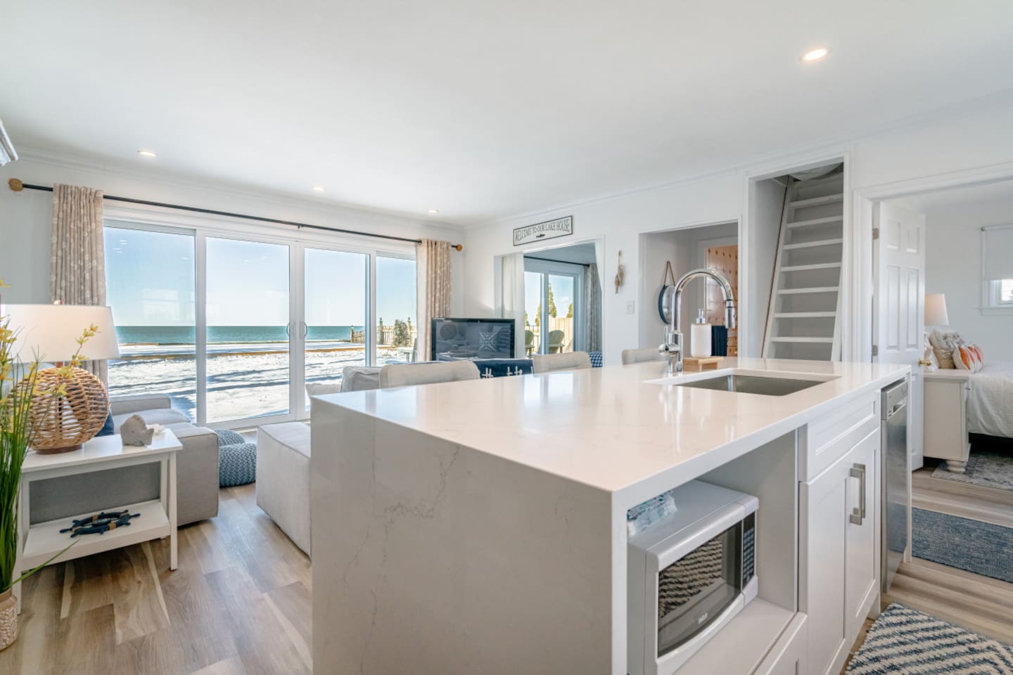 Open Concept kitchen/Living