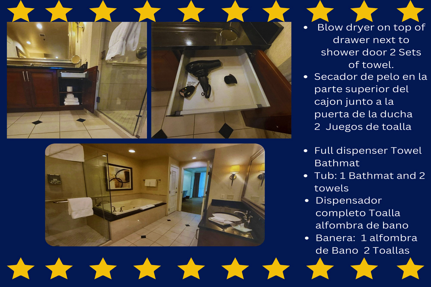 MGM Tower 2 · Unit 801 — Marble Bath
