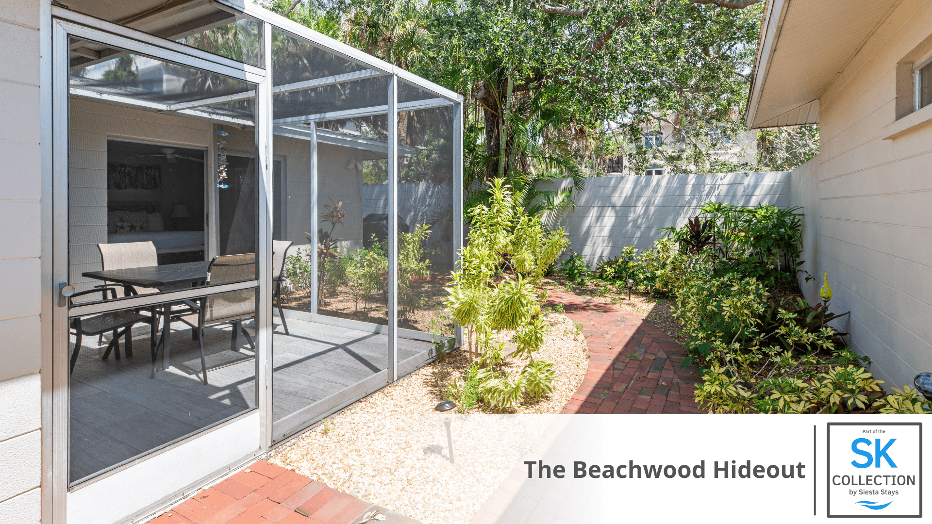 Screened Outdoor Dining Area