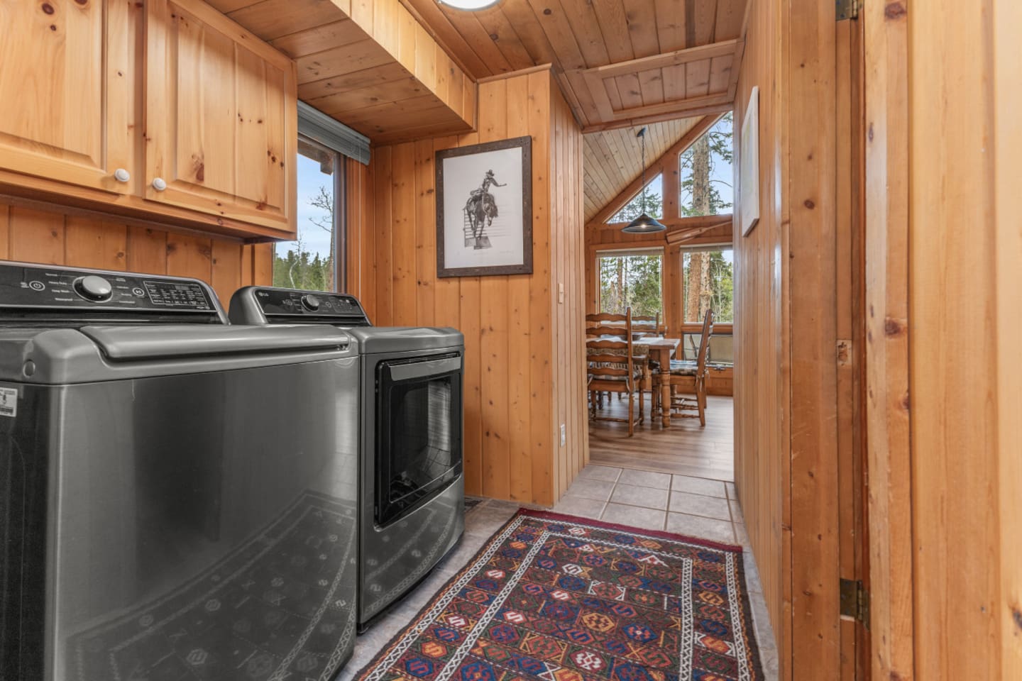 Washer & Dryer on the Main Level
