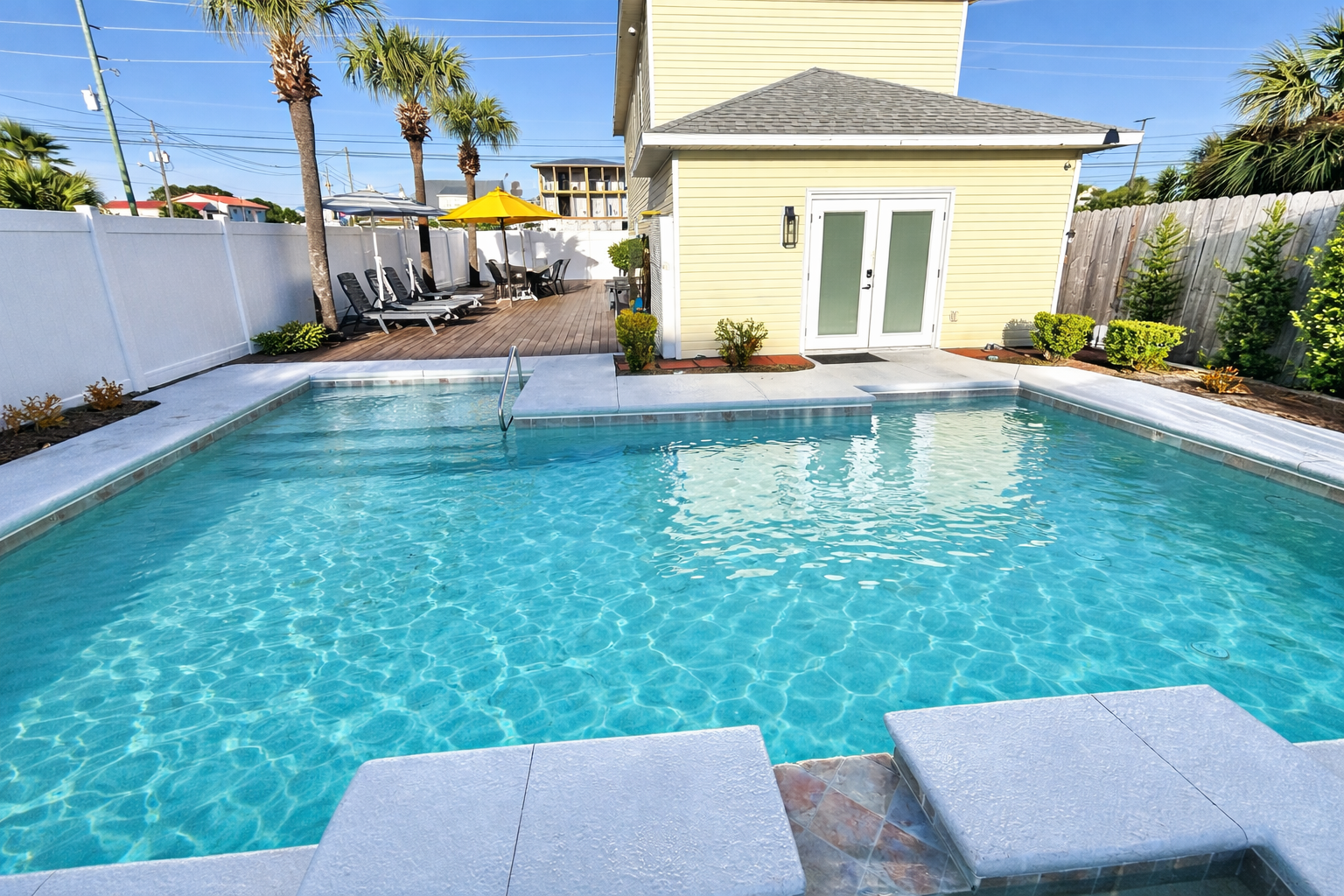 Large HEATED pool!