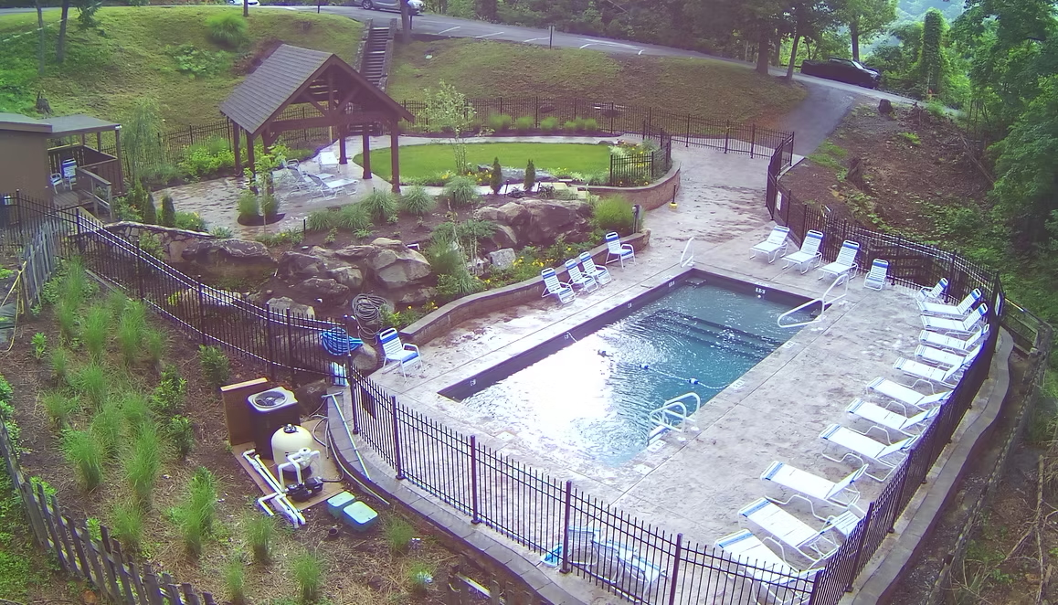 The biggest of the Community Pools that is never crowded!