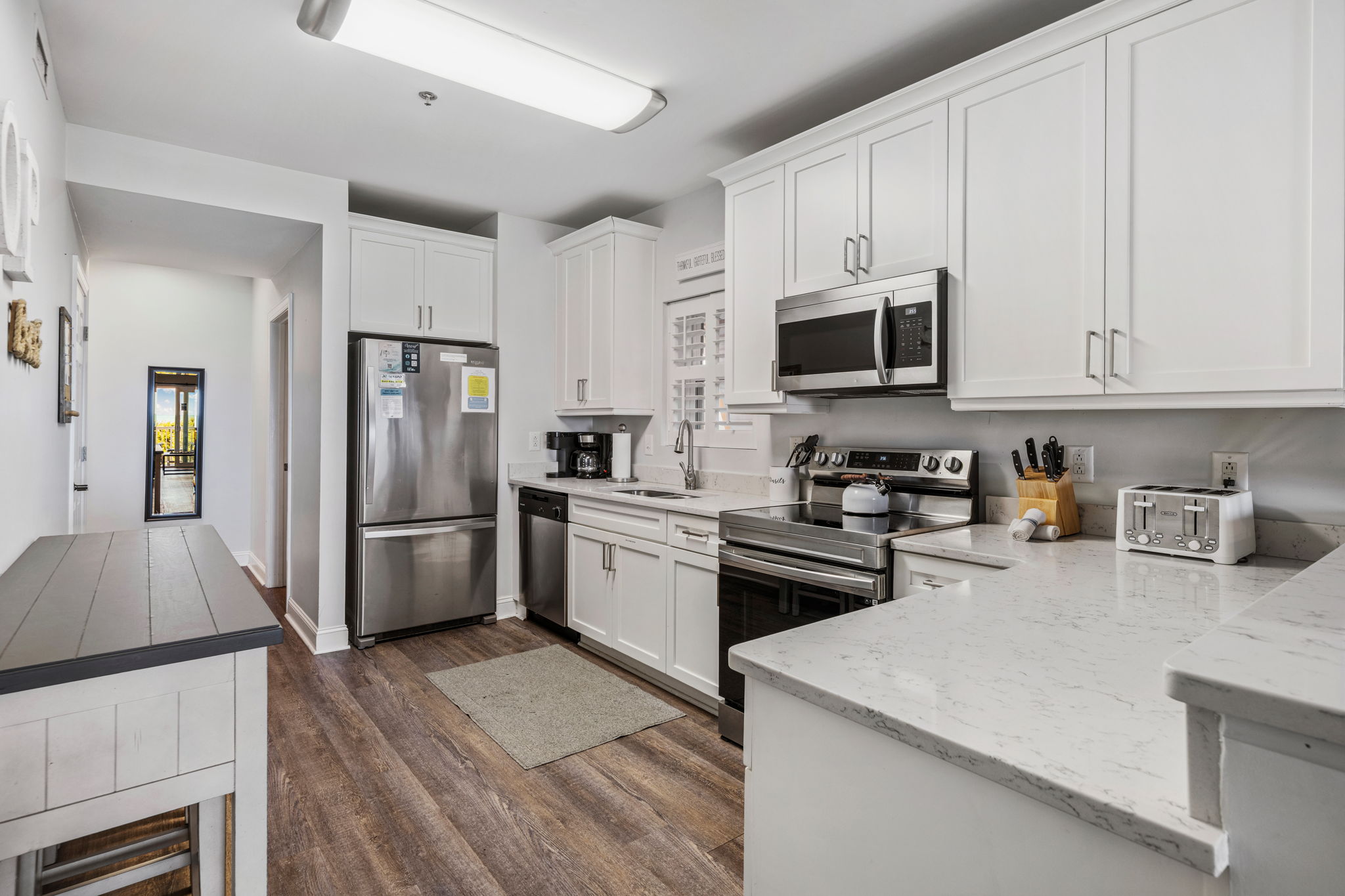 Kitchen | Starfish | Oceanview 101 | 1116 Ocean Blvd, Isle of Palms, SC | IOP Escapes
