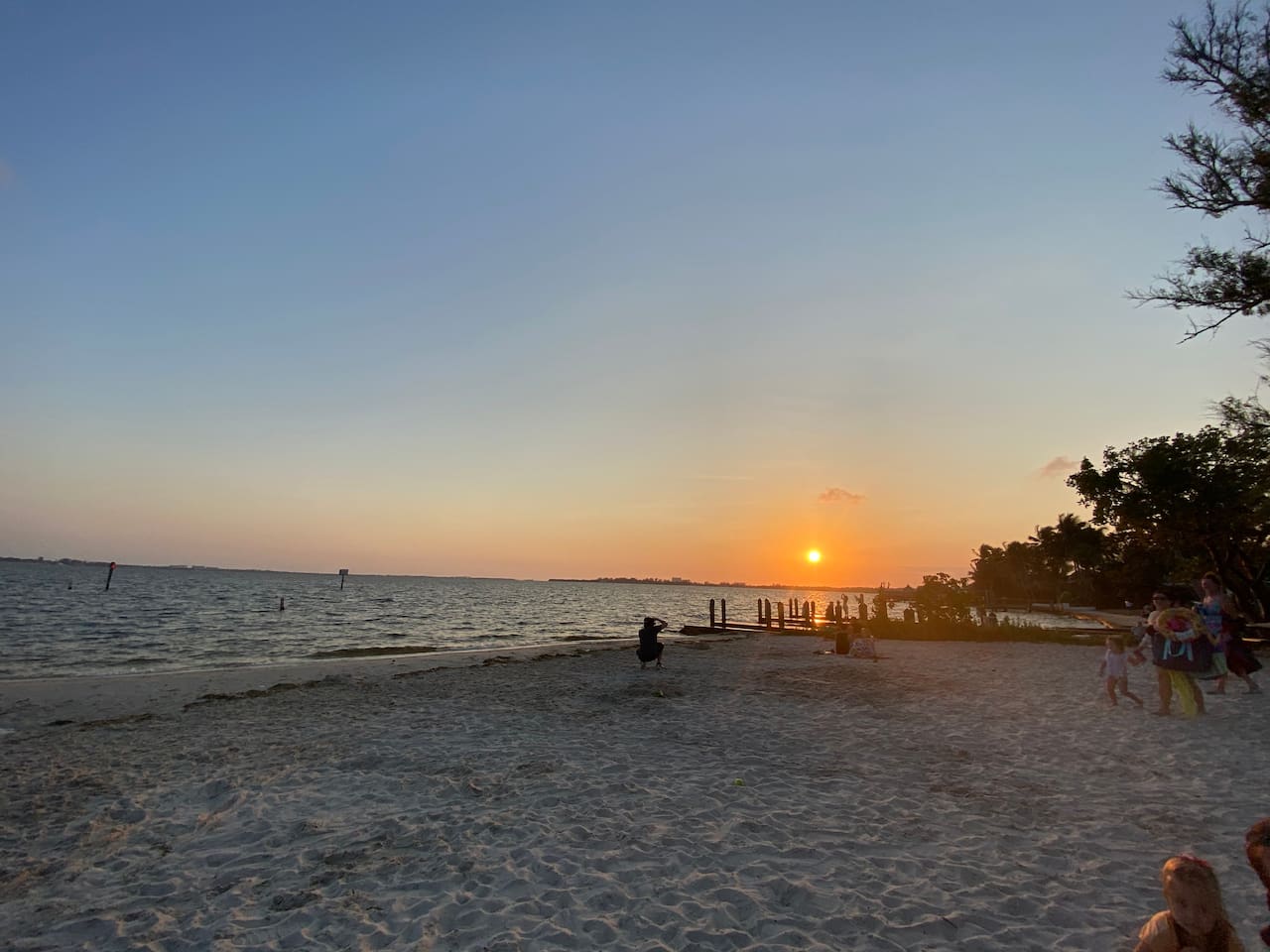 Cape Coral Yacht Club Community Park at Sunset