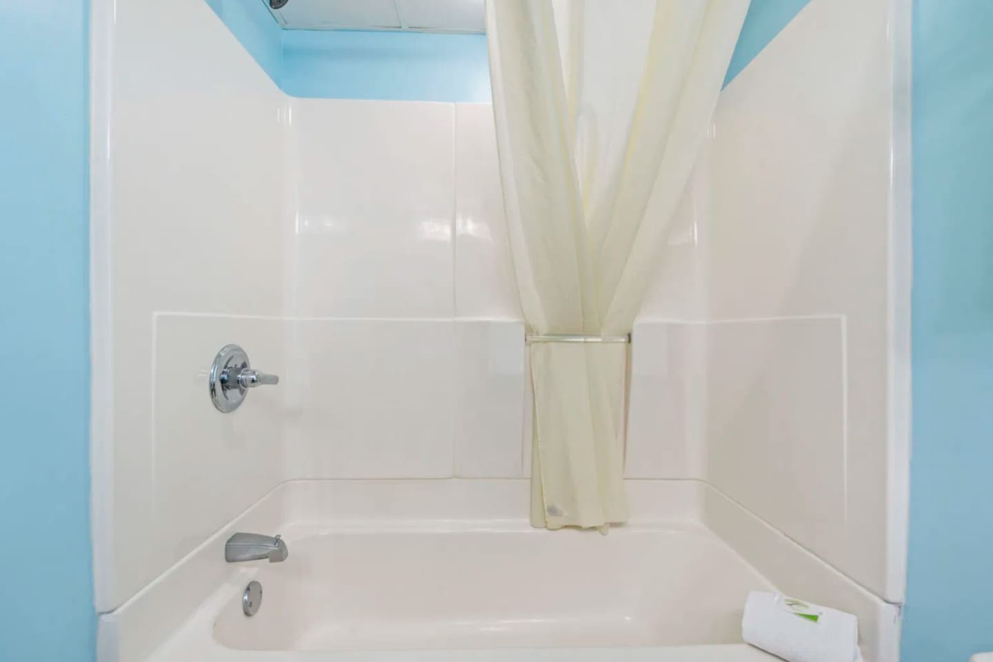 Quick show or an hour in the tub, either way you can relax. 