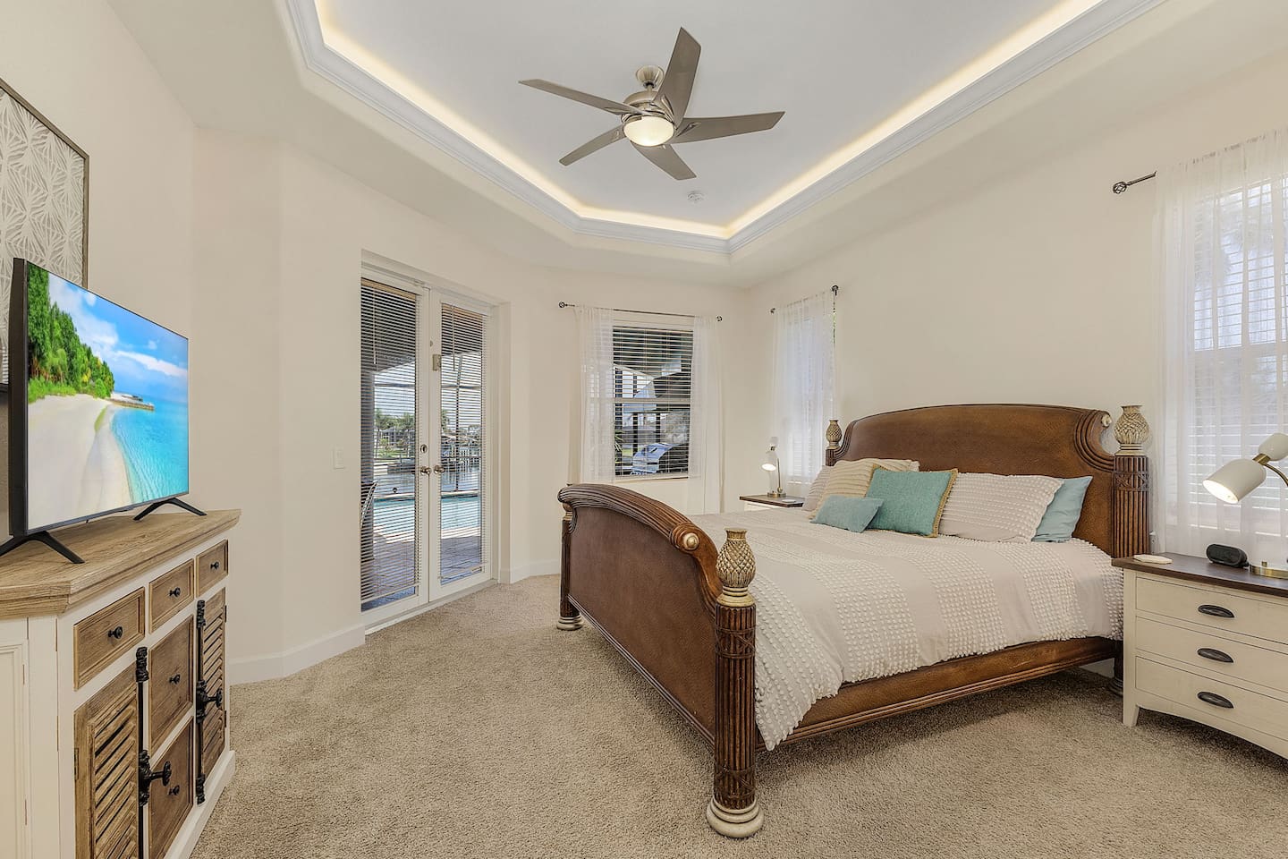 Step into your private oasis in this luxurious primary suite!