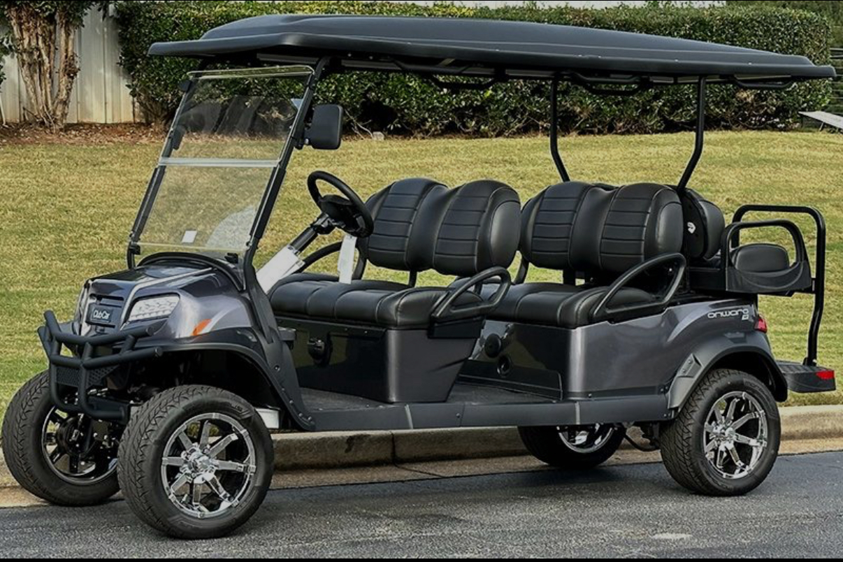6-Seater Golf Cart Included!