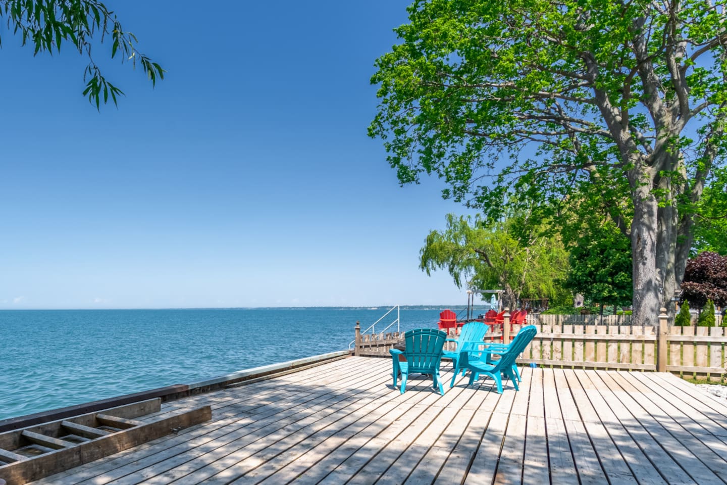 Deck with Seating Area