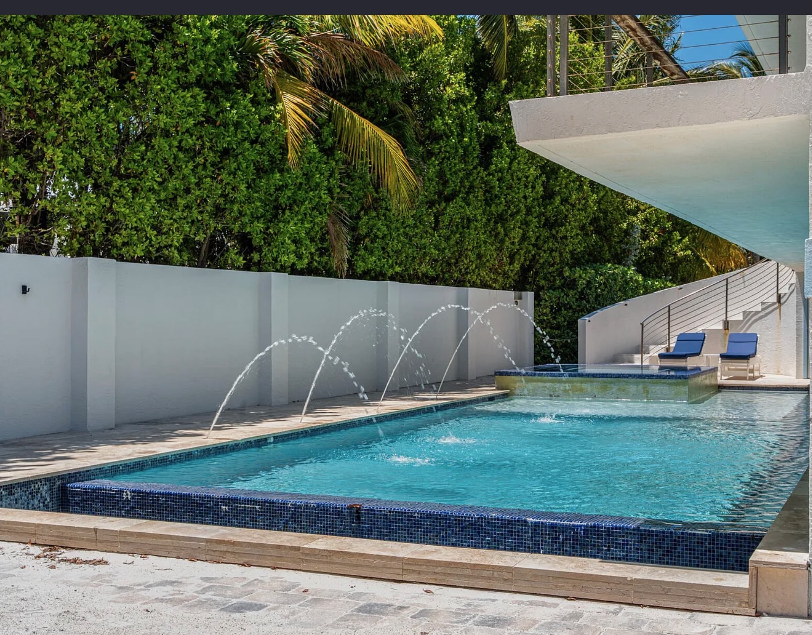 Heated pool