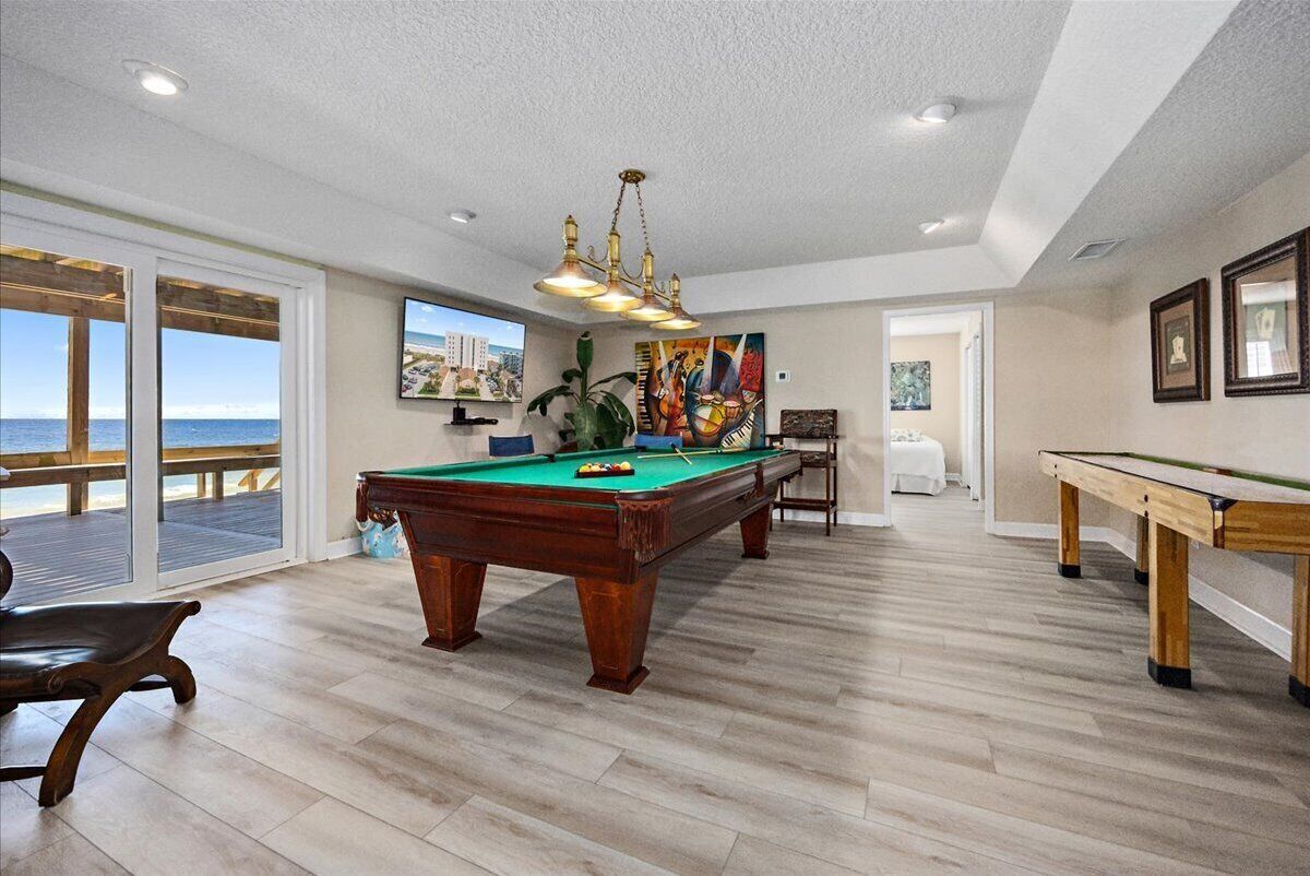 Game room downstairs