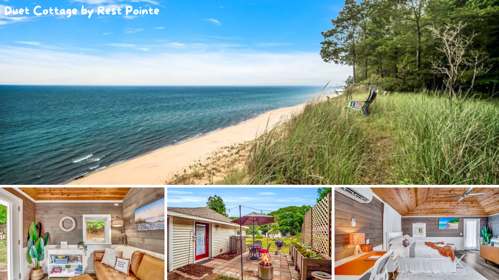 Two lakeside cottages for your perfect stay