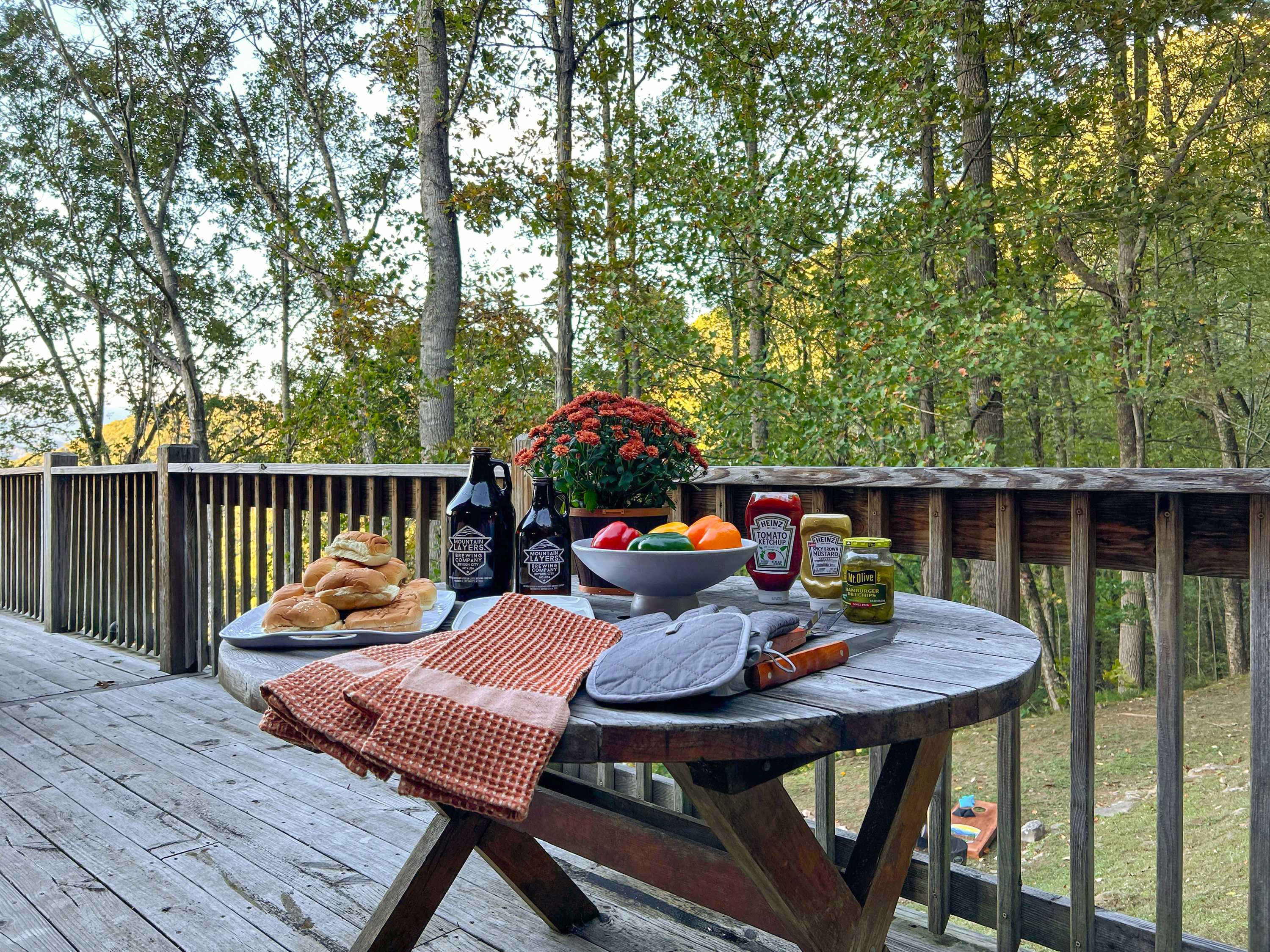 We've got everything you need to relax and enjoy the quite seclusion. 