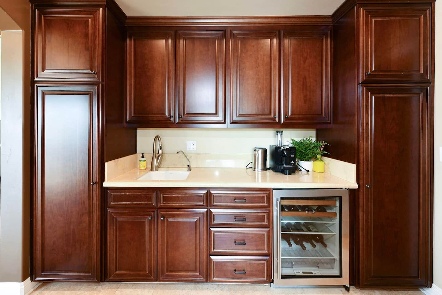 Primary bedroom kitchenette.